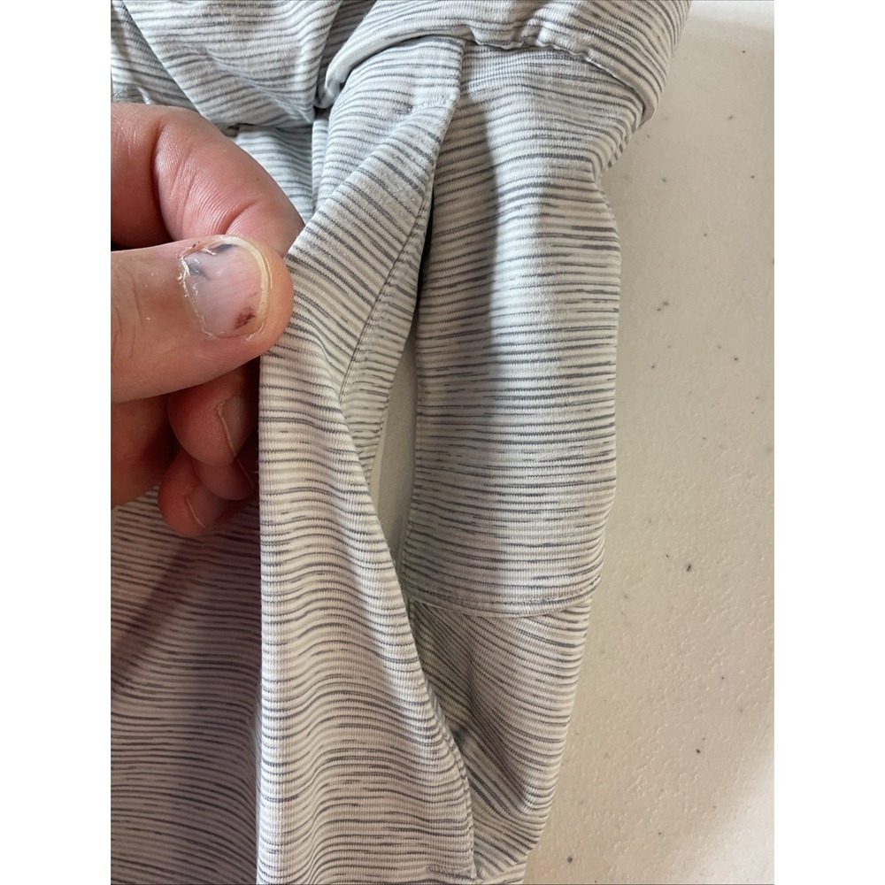 Lululemon On The Fly Pant Grey size 4 casual pockets jersey knit women - Picture 5 of 10